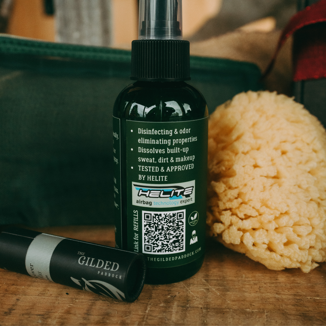HELITE APPROVED Equestrian Airvest & Helmet Cleaner