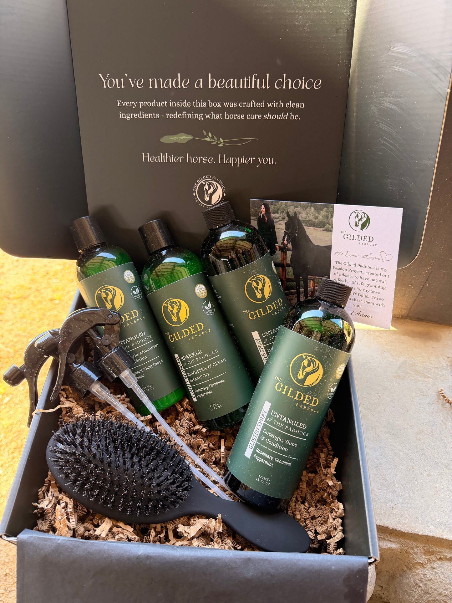 SIGNATURE CARE SYSTEM (4 Products + Detangling Brush)