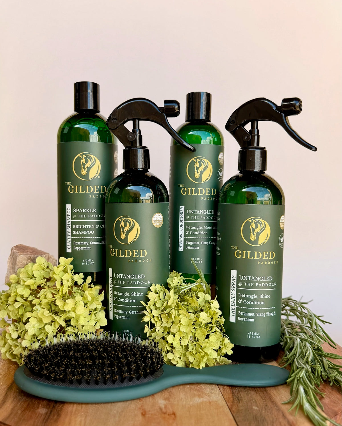 SIGNATURE CARE SYSTEM (4 Products + Detangling Brush)