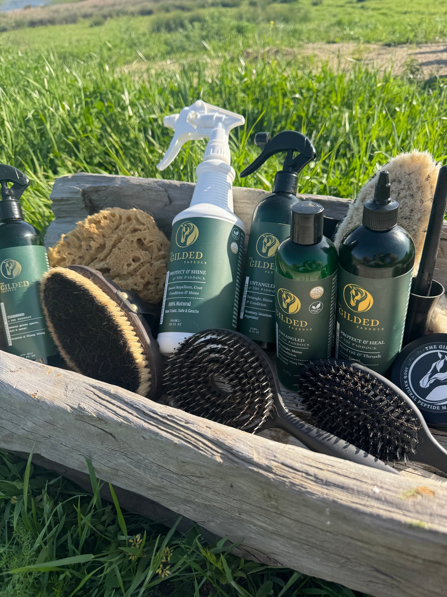 100% Natural Fly Spray & Coat Shine