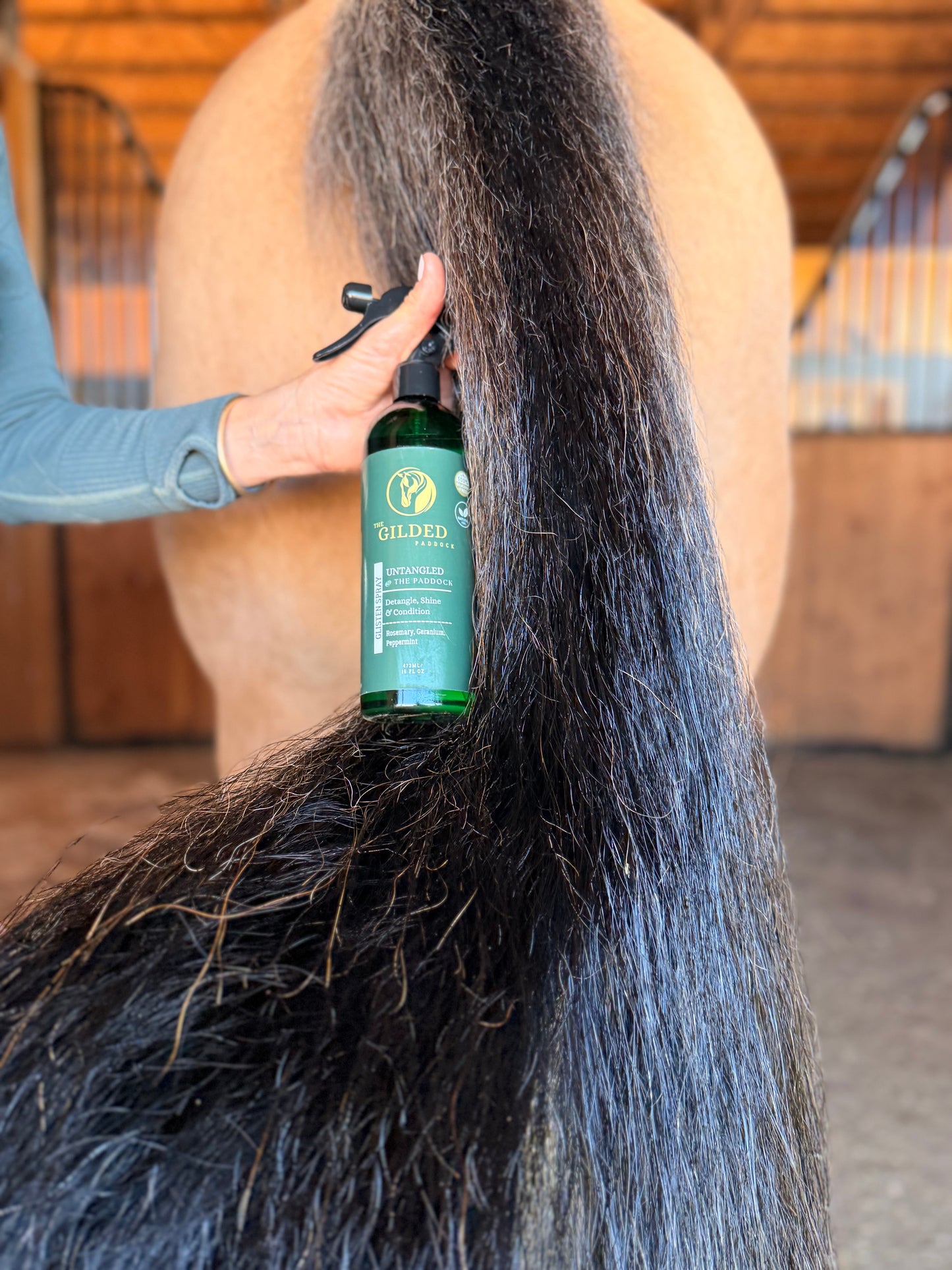 GLISTEN - Silicone-Free Mane & Tail Conditioning Spray
