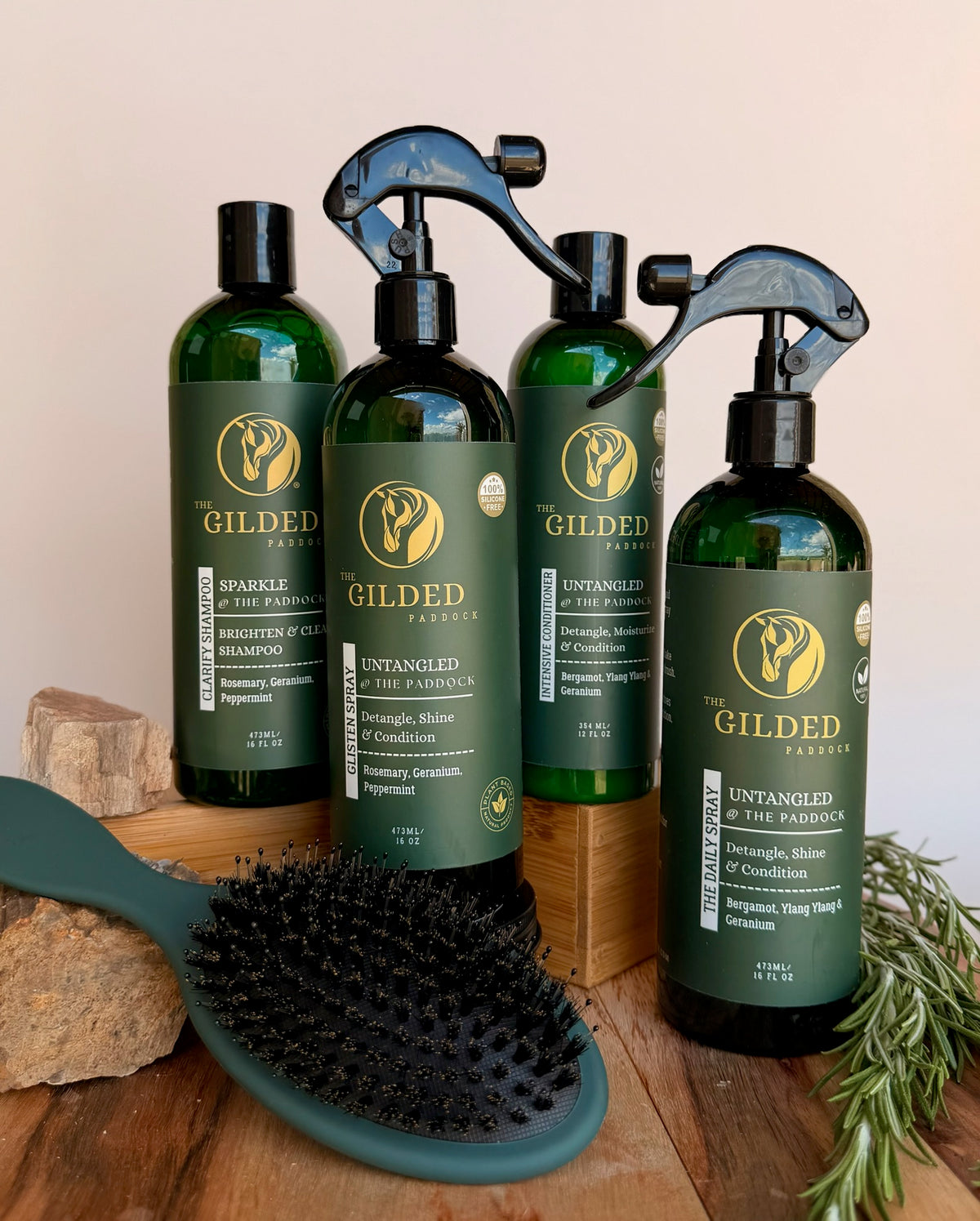 SIGNATURE CARE SYSTEM (4 Products + Detangling Brush)
