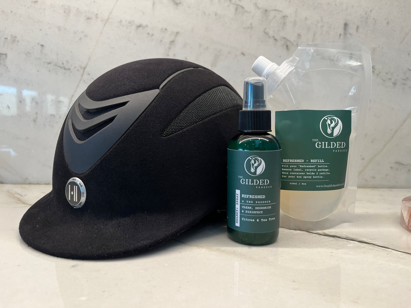 The BEST Equestrian Vest & Helmet Cleaner and Deodorizer, Natural