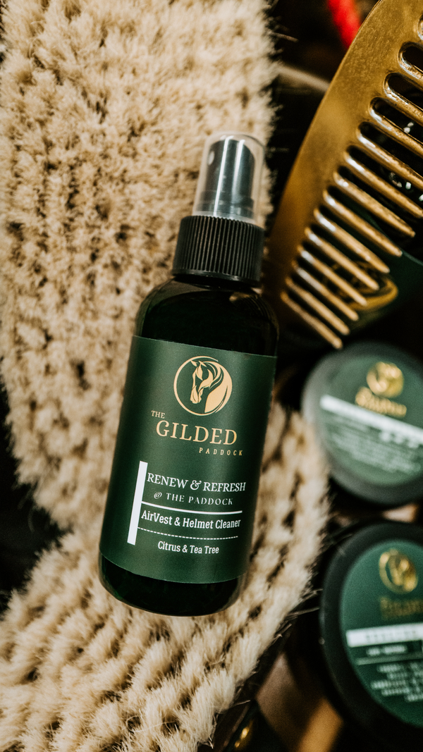 The BEST Equestrian Vest & Helmet Cleaner and Deodorizer, Natural